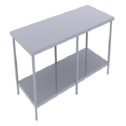 Bàn inox 2 tầng