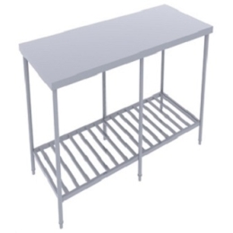 Bàn inox có giá dưới