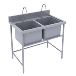 Chậu rửa inox 2 ngăn