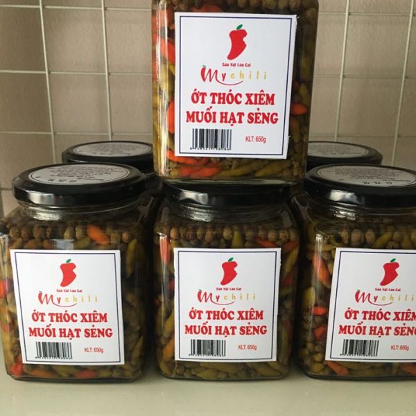 Ớt thóc muối xiêm 380gr