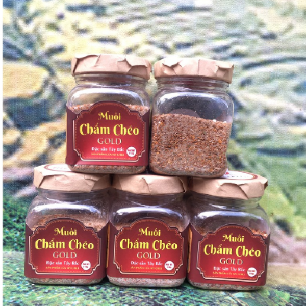 Muối chẩm chéo gold 120gr