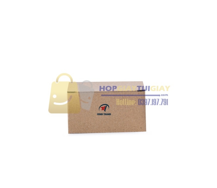 Hộp giấy nắp gài giấy vàng carton