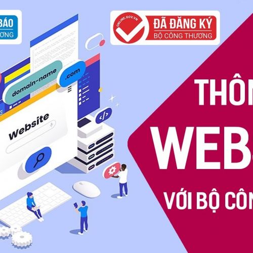 Thủ tục thông báo web bán hàng với Bộ Công Thương