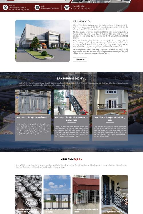 Gia công sắt thép, nhà thép tiền chế