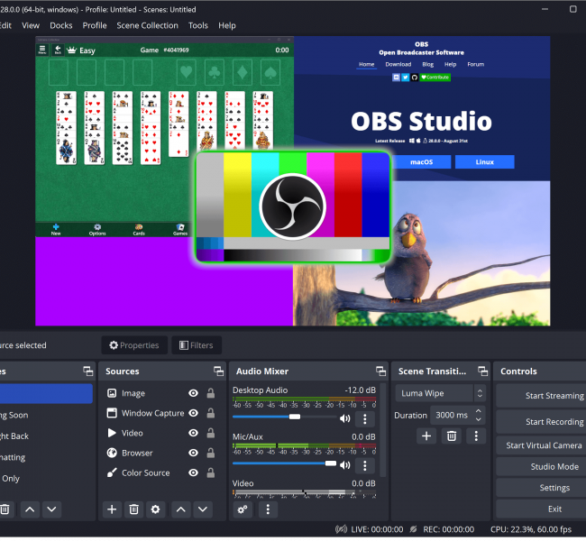 Hướng dẫn chi tiết sử dụng phần mềm OBS Studio cho livestream