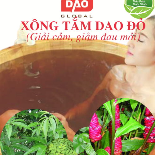 XÔNG TẮM GIẢI CẢM GIẢM ĐAU MỎI